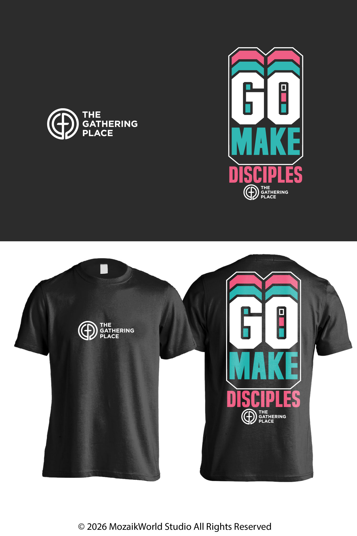 Design de T-shirt par Mozaikworld Studio pour JDW Ministries | Design #37324066
