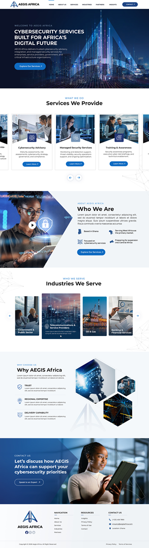 Web Design by Blue Sparrow for this project | Design: #37315243