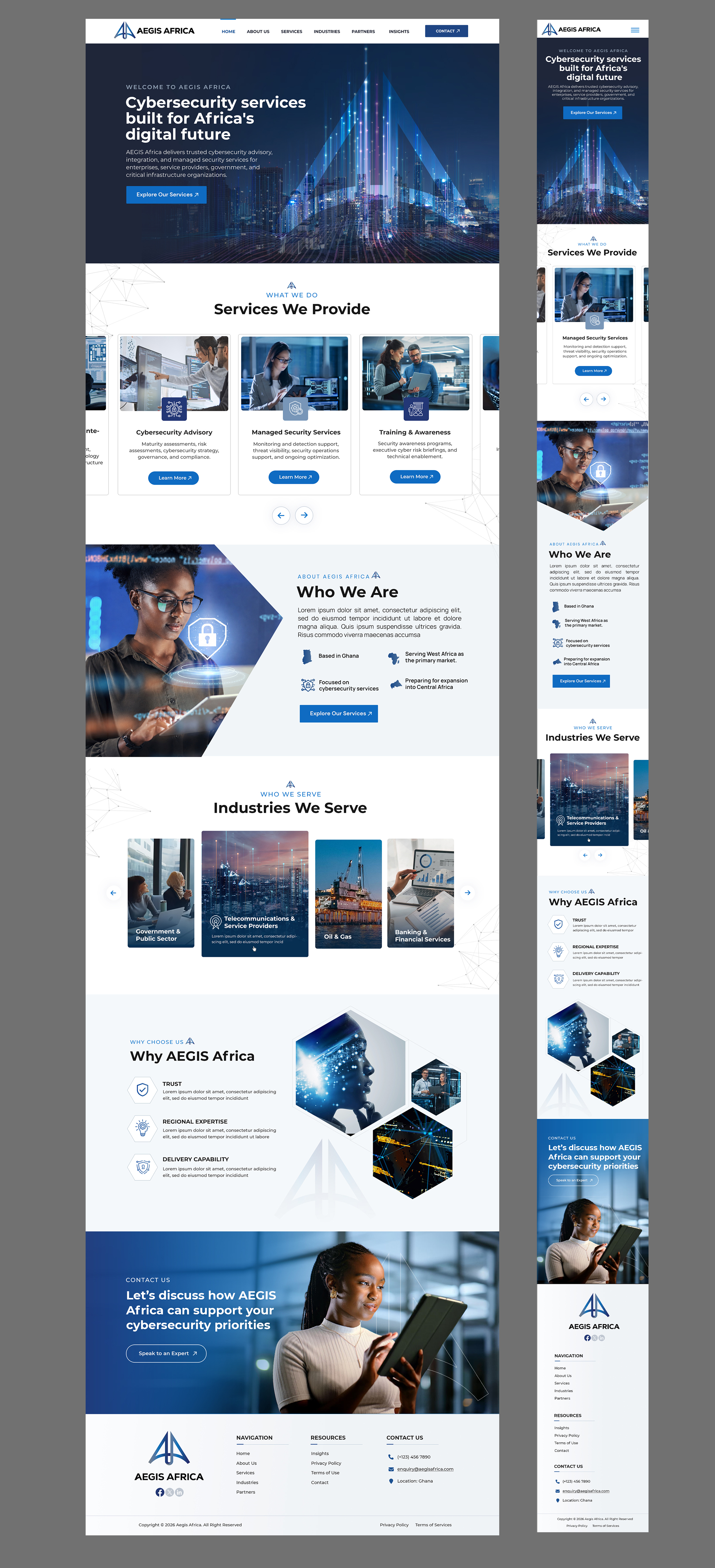 Web Design by Blue Sparrow for this project | Design #37315297