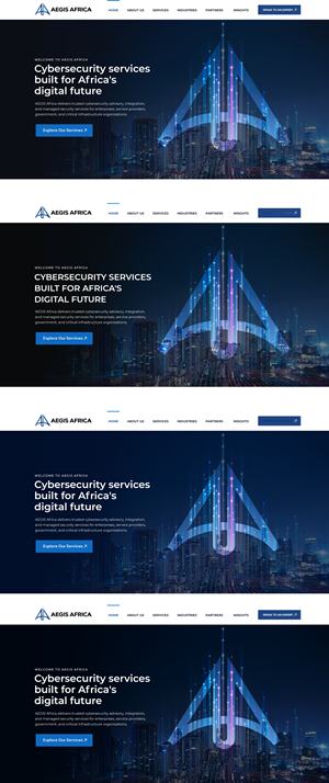 Web Design by Blue Sparrow for this project | Design: #37316506