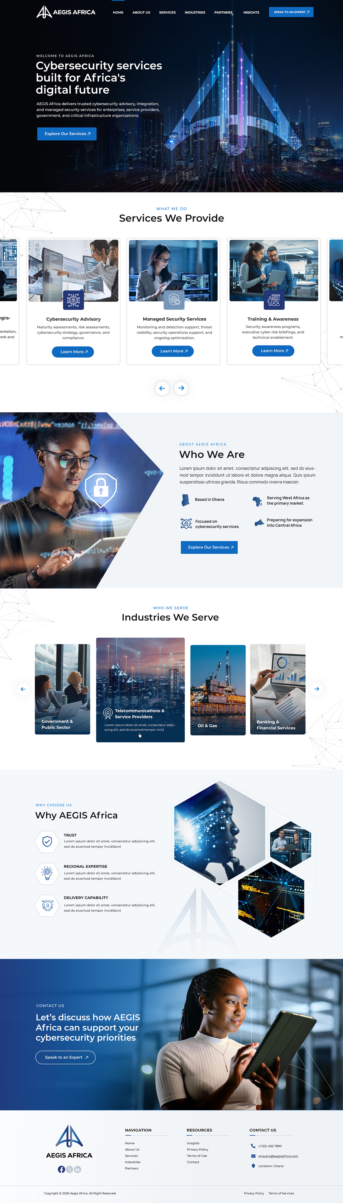 Web Design by Blue Sparrow for this project | Design: #37331170