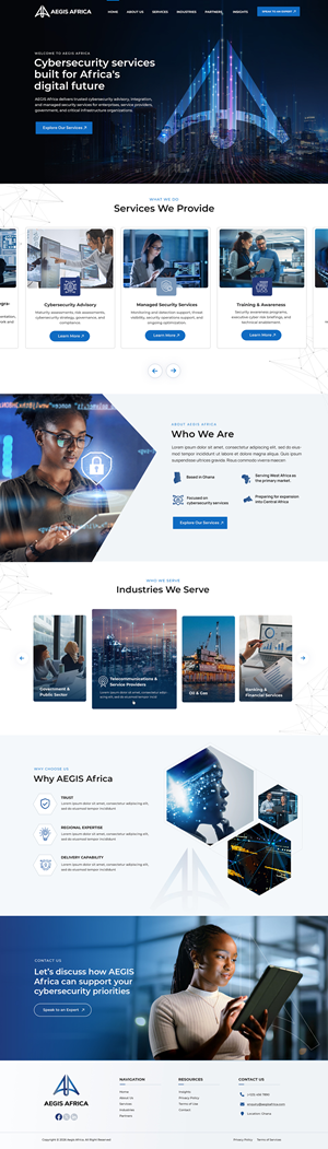 Web Design by Blue Sparrow for this project | Design: #37331170