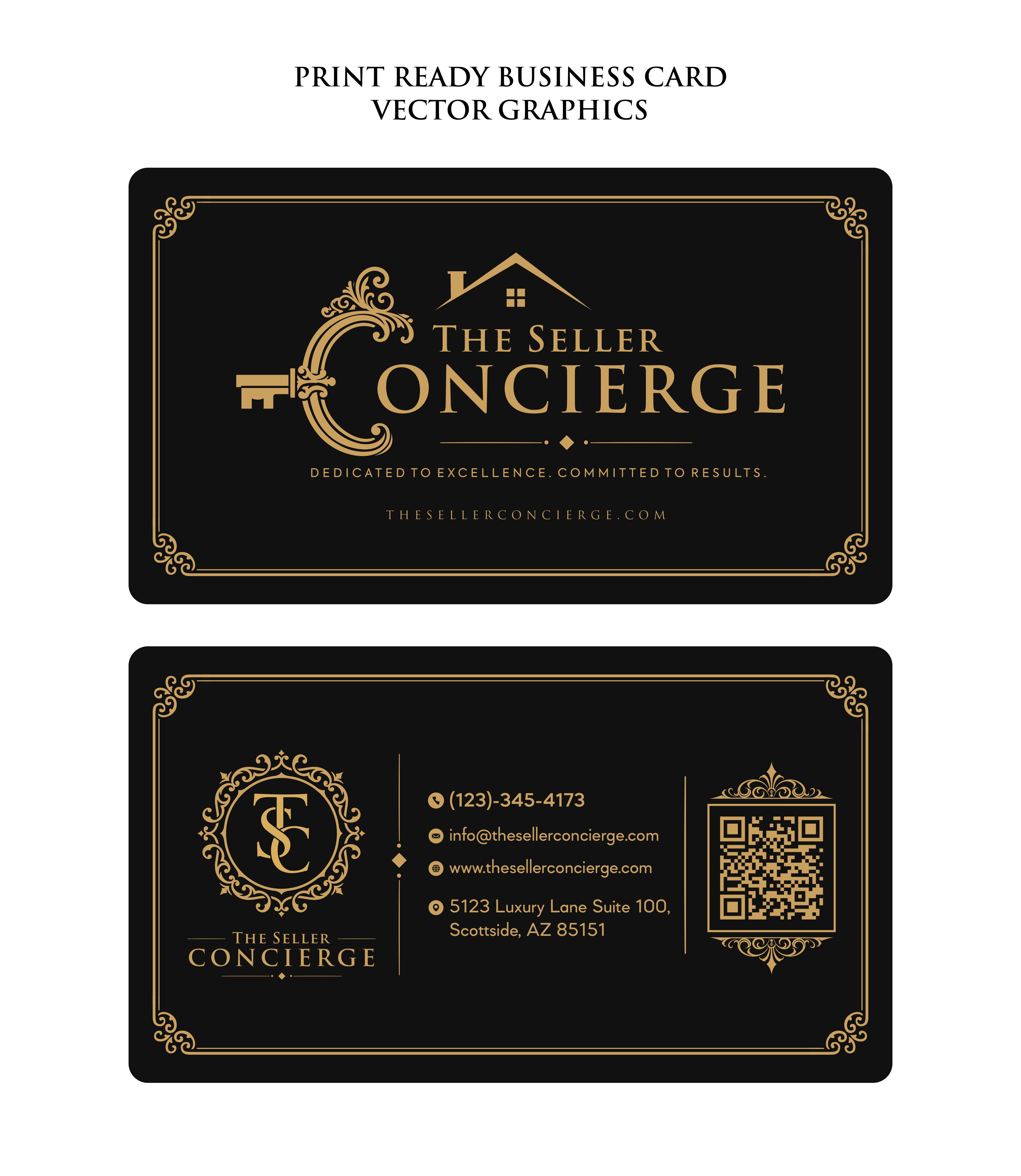 Design de Carte de Visite par Excellar Hub pour TheSellerConcierge.com | Design #37317620