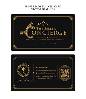 Business Card Design by Excellar Hub for TheSellerConcierge.com | Design: #37317620