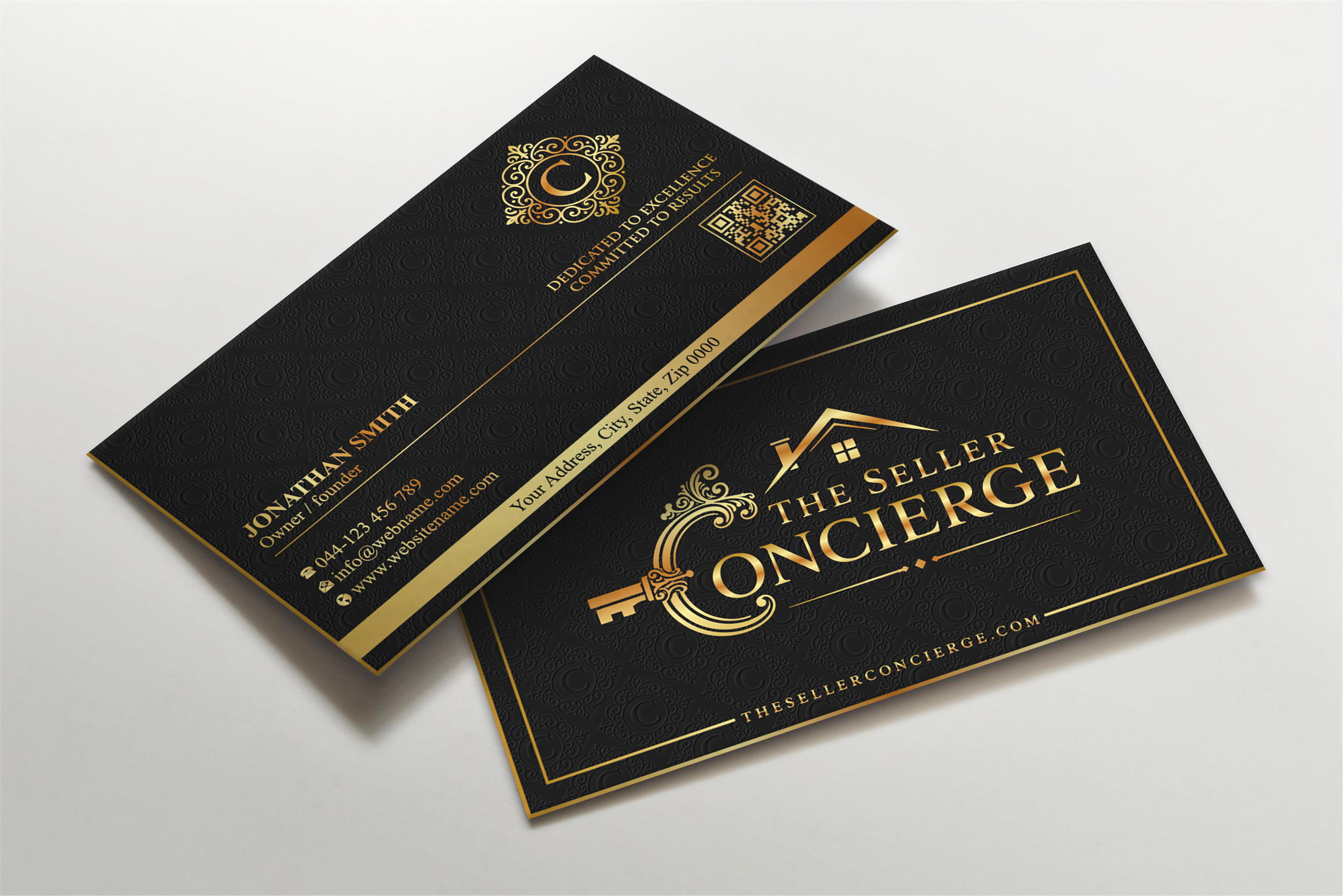 Design de Carte de Visite par Unik Media pour TheSellerConcierge.com | Design #37314243