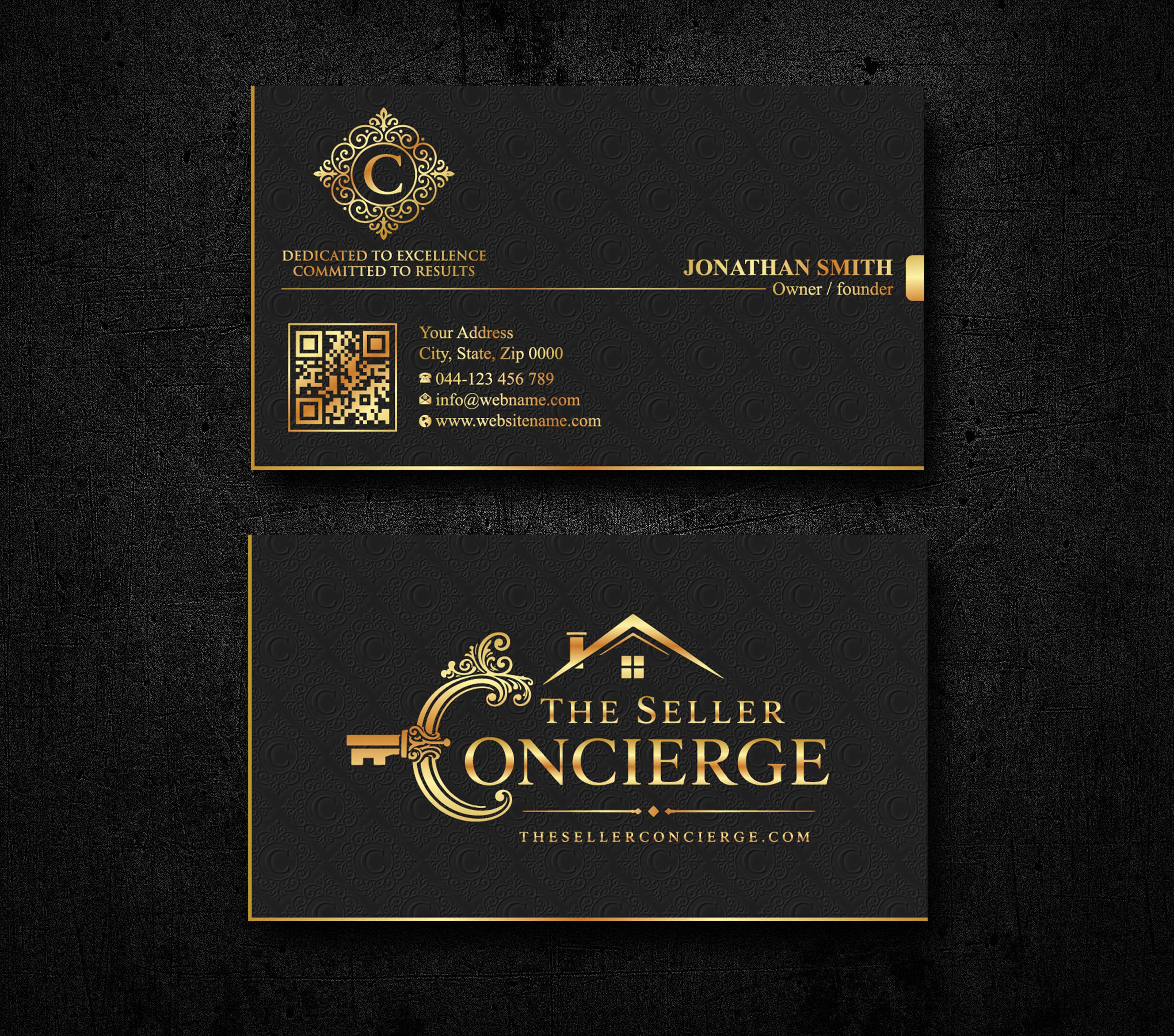 Design de Carte de Visite par Unik Media pour TheSellerConcierge.com | Design #37314257