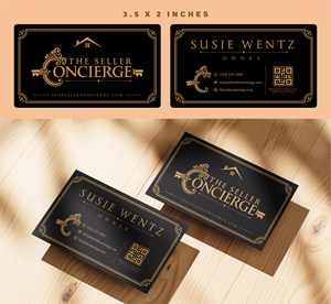 Business Card Design by John Mark Arts for TheSellerConcierge.com | Design: #37314775