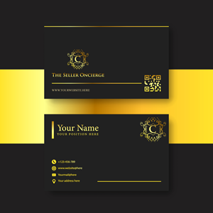 Business Card Design by Your Brand Maker for TheSellerConcierge.com | Design: #37314747
