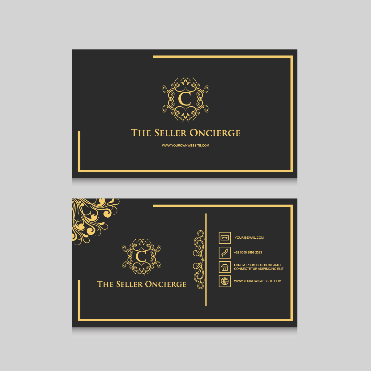 Design de Carte de Visite par Your Brand Maker pour TheSellerConcierge.com | Design #37314749