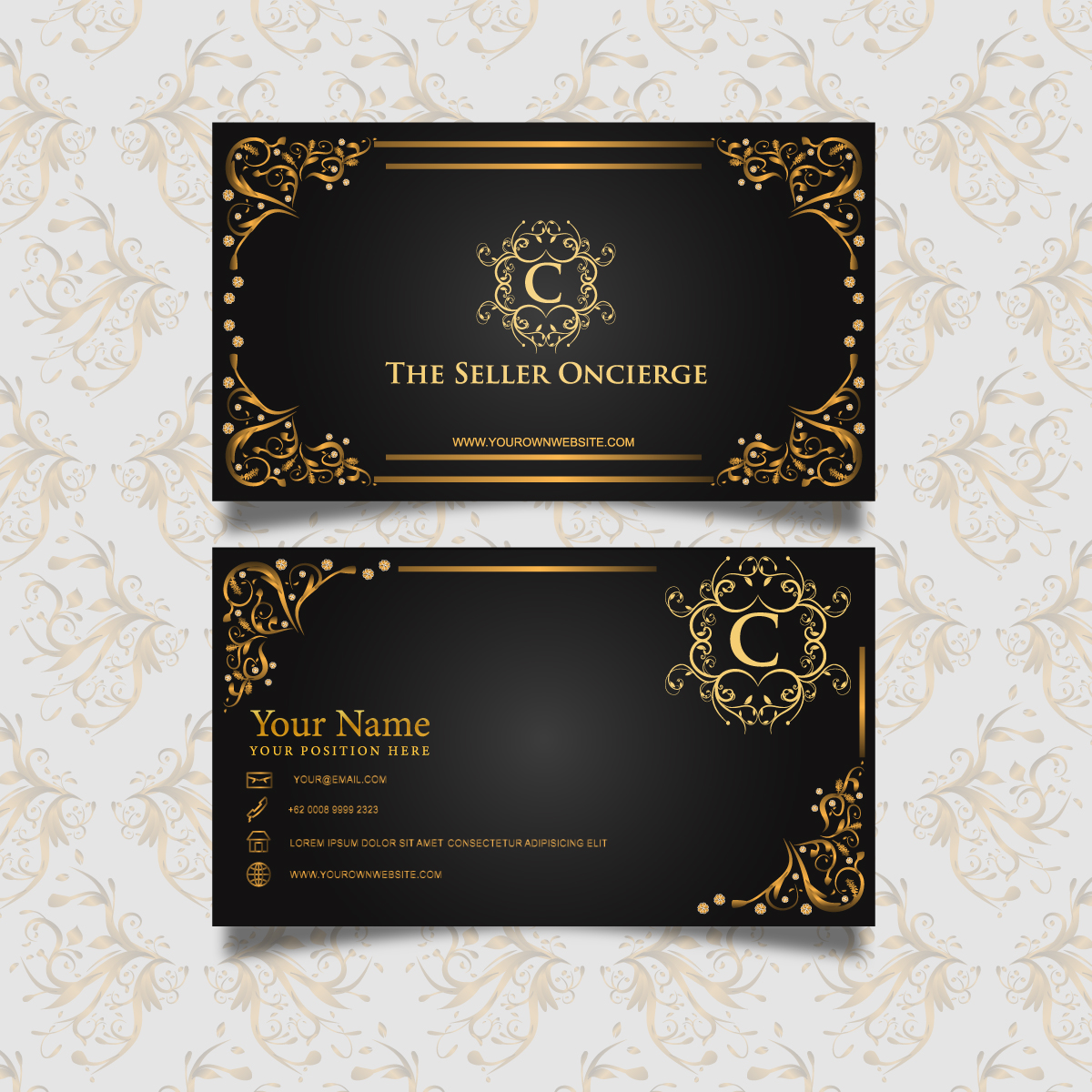Design de Carte de Visite par Your Brand Maker pour TheSellerConcierge.com | Design #37314753