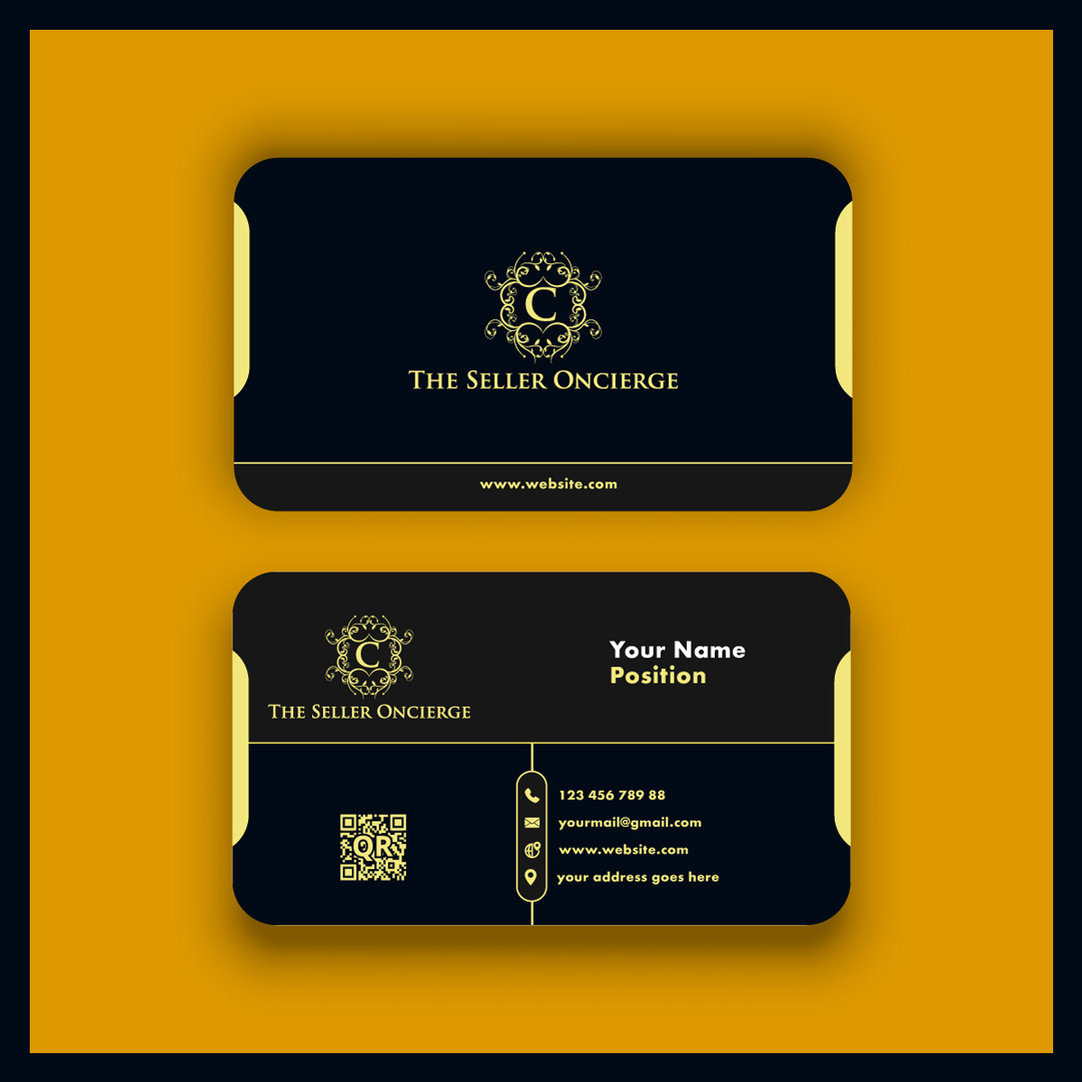 Design de Carte de Visite par Your Brand Maker pour TheSellerConcierge.com | Design #37315189