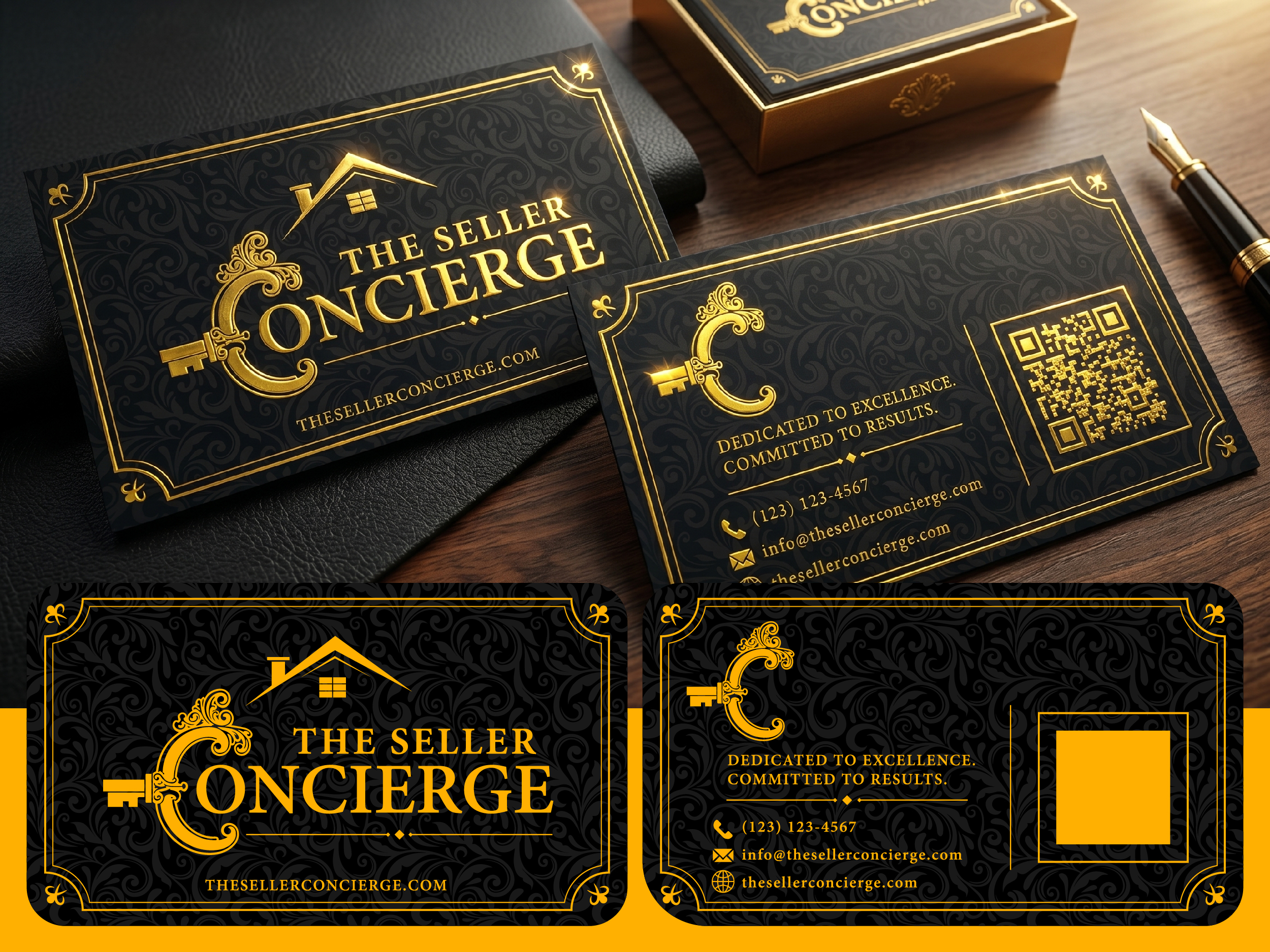 Design de Carte de Visite par logospot studio pour TheSellerConcierge.com | Design #37315175