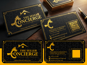 Business Card Design by logospot studio for TheSellerConcierge.com | Design: #37315175