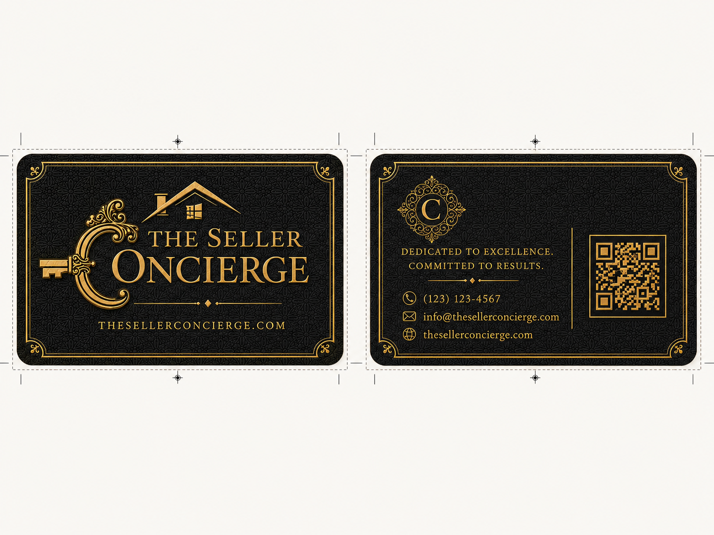 Business Card Design by Sbss for TheSellerConcierge.com | Design #37319937