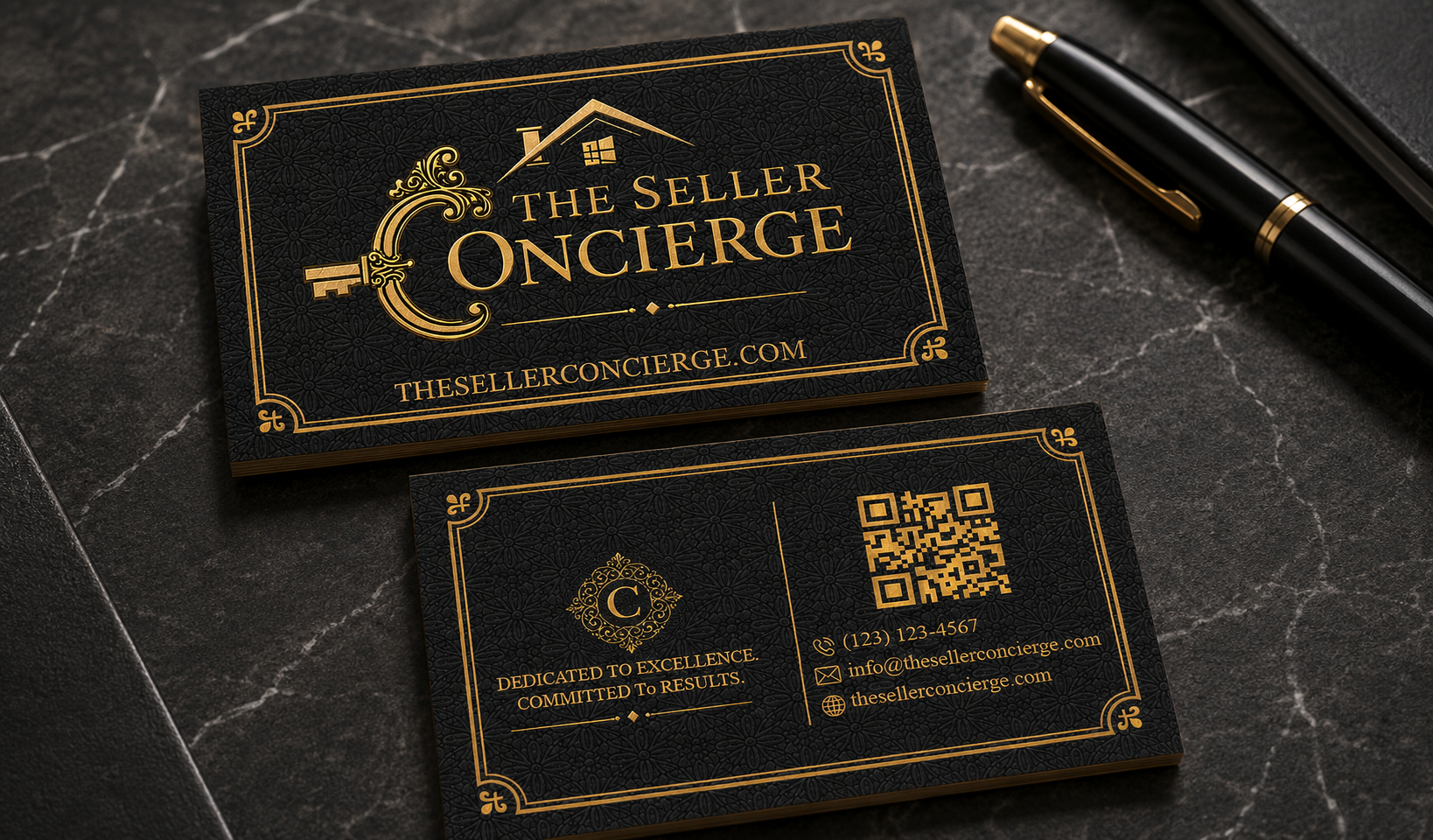 Business Card Design by Sbss for TheSellerConcierge.com | Design #37320460