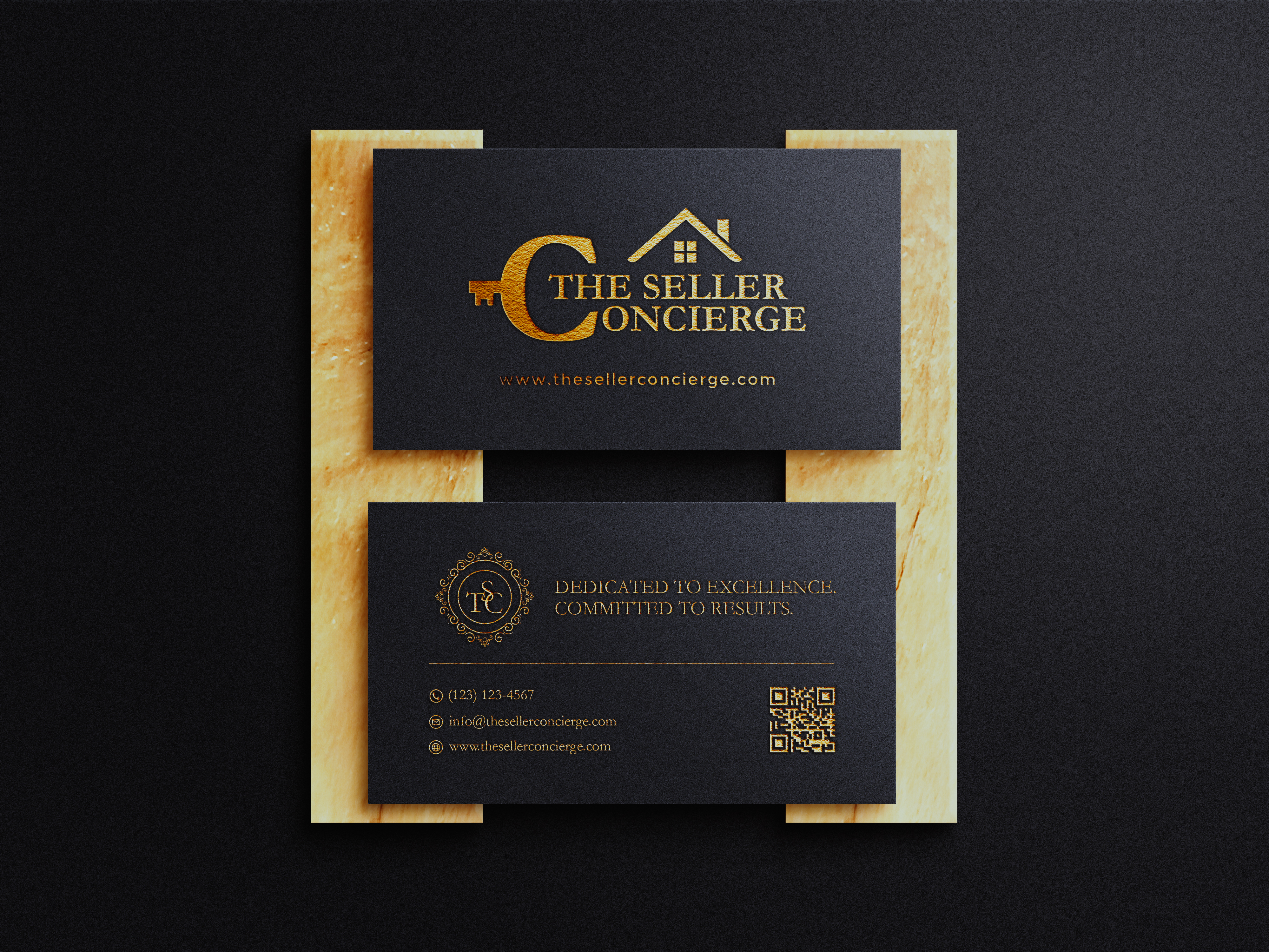 Business Card Design by debdesign for TheSellerConcierge.com | Design #37315031