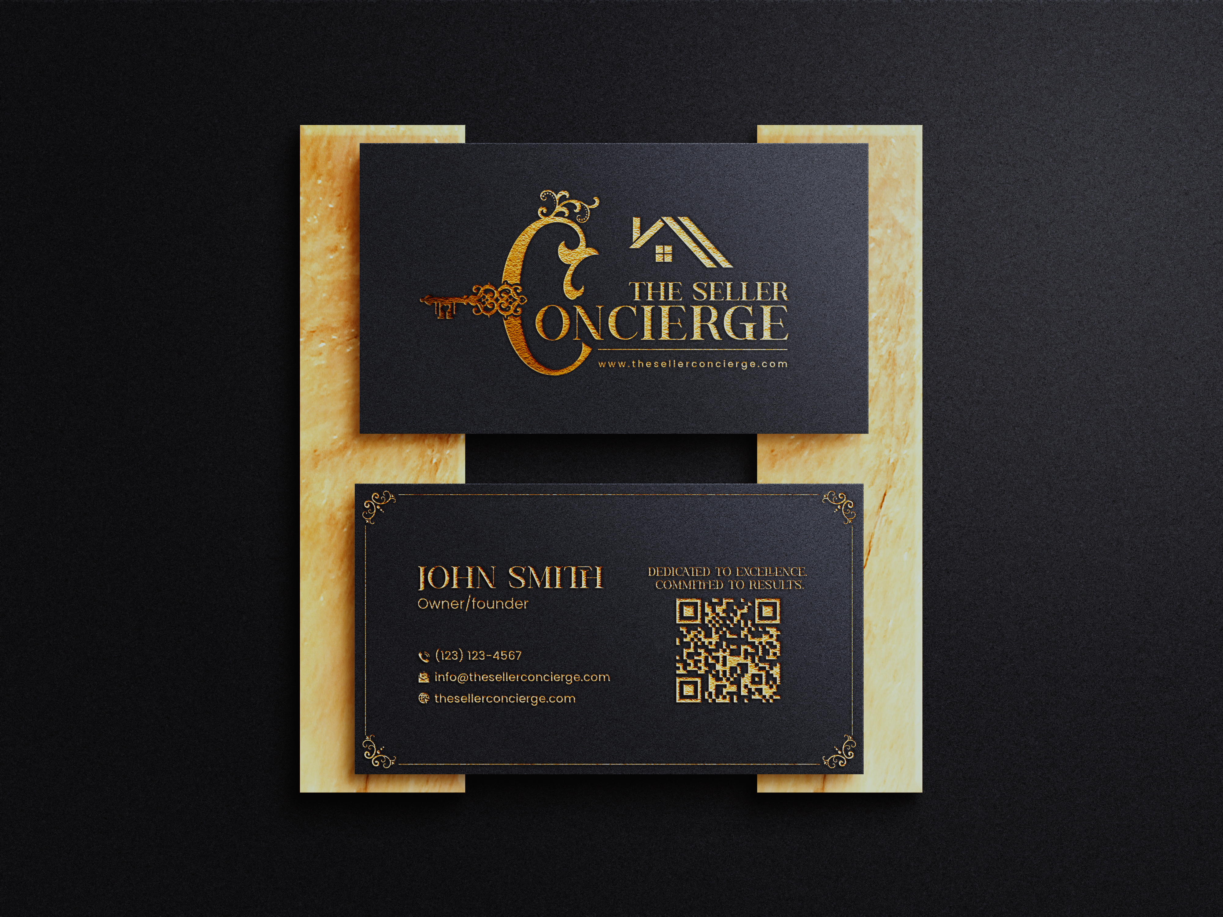 Business Card Design by debdesign for TheSellerConcierge.com | Design #37315045