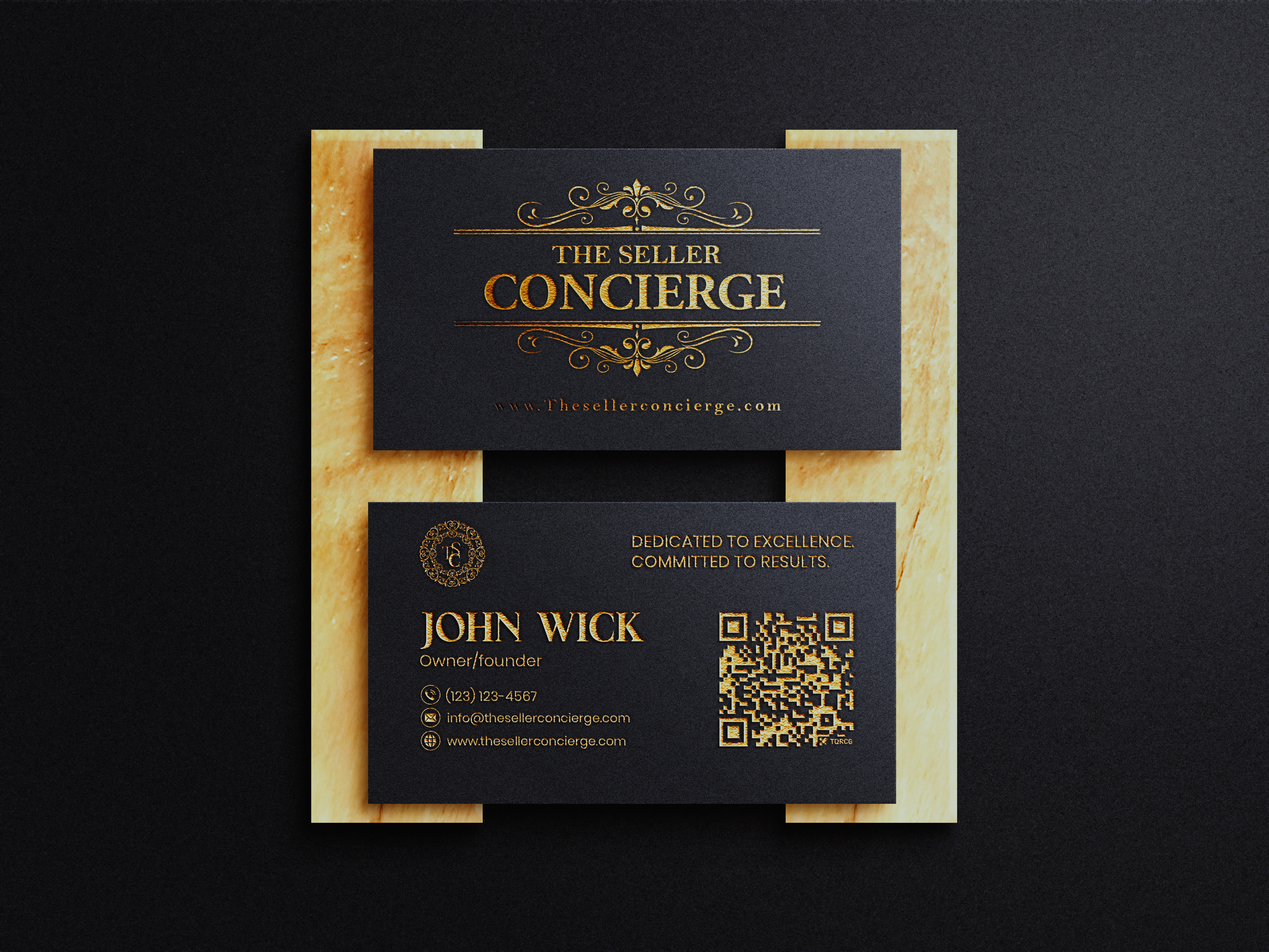 Business Card Design by debdesign for TheSellerConcierge.com | Design #37315240