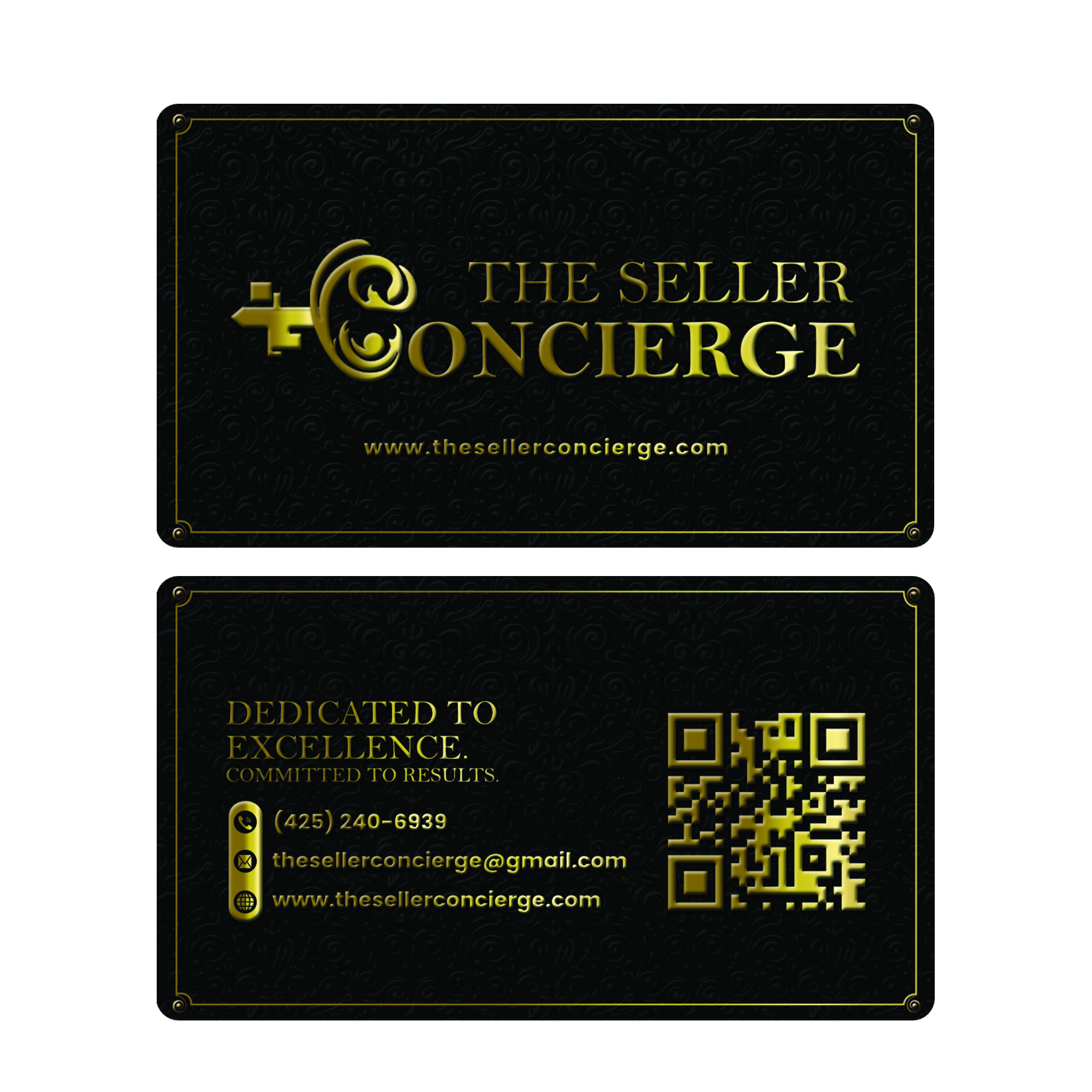 Business Card Design by debdesign for TheSellerConcierge.com | Design #37315292