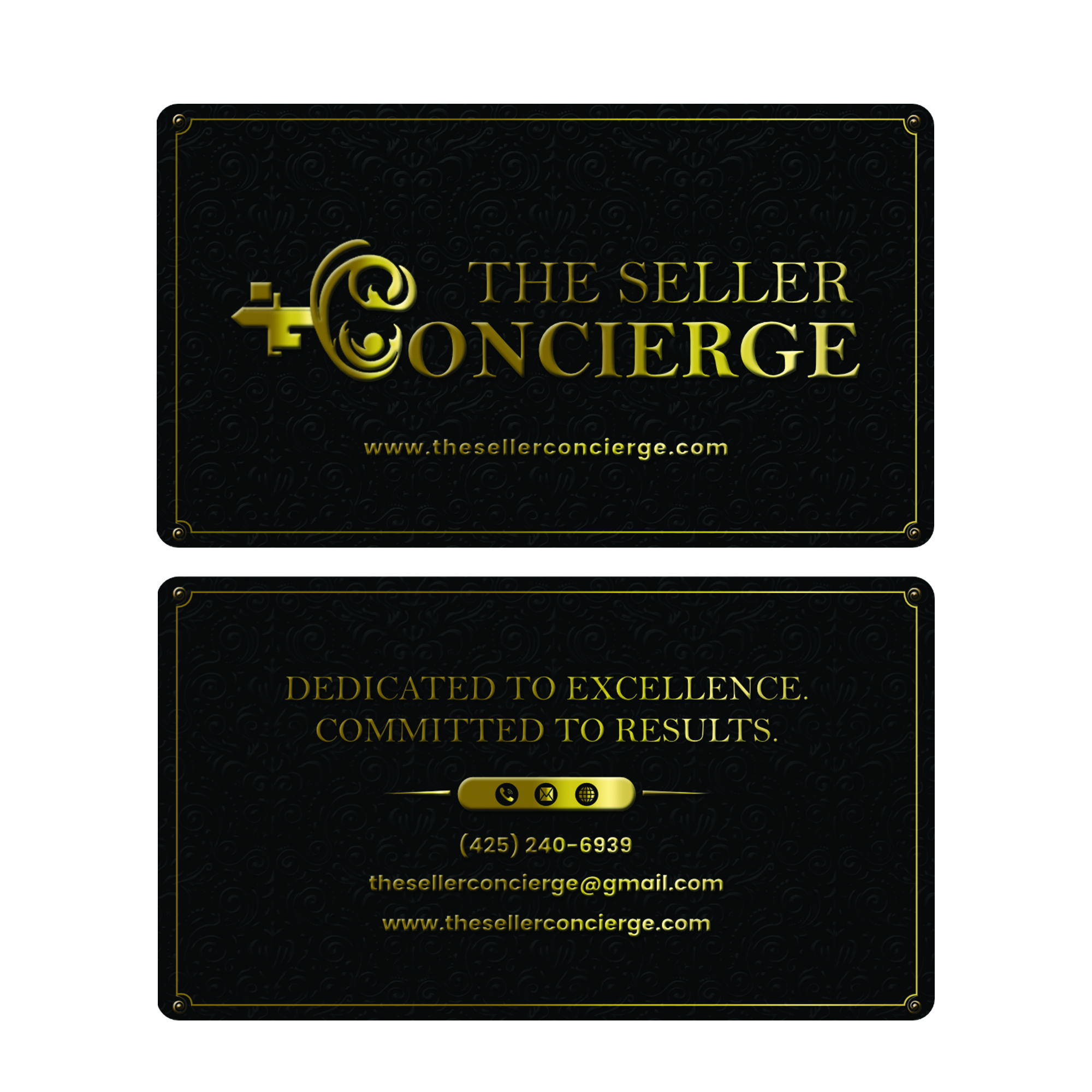 Business Card Design by debdesign for TheSellerConcierge.com | Design #37315293