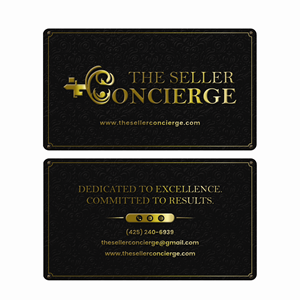 Business Card Design by debdesign for TheSellerConcierge.com | Design: #37315293