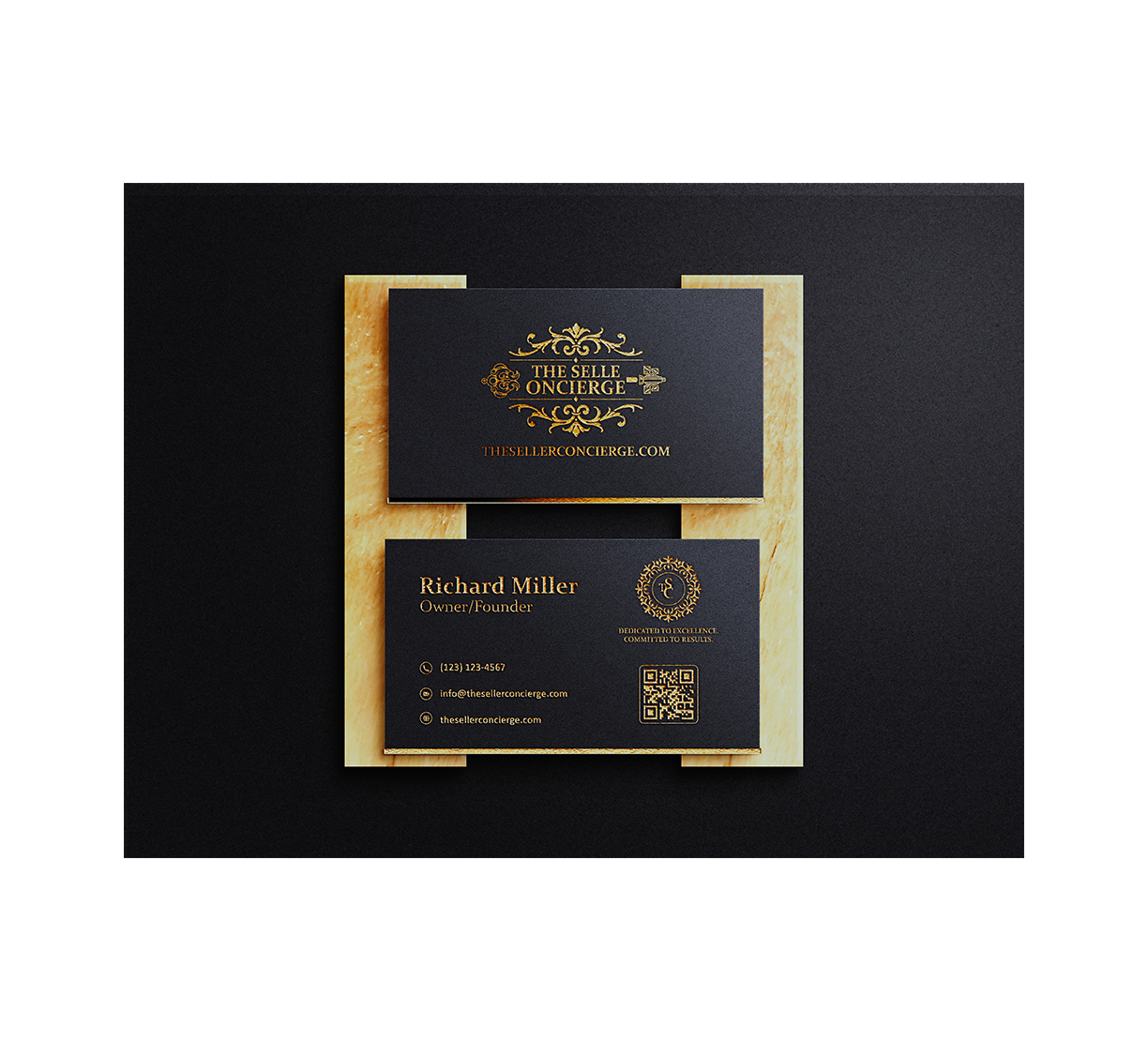 Business Card Design by debdesign for TheSellerConcierge.com | Design #37315337