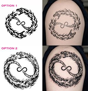 Diseño de Tatuaje por MDesigns ™ para este proyecto | Diseño: #37323106