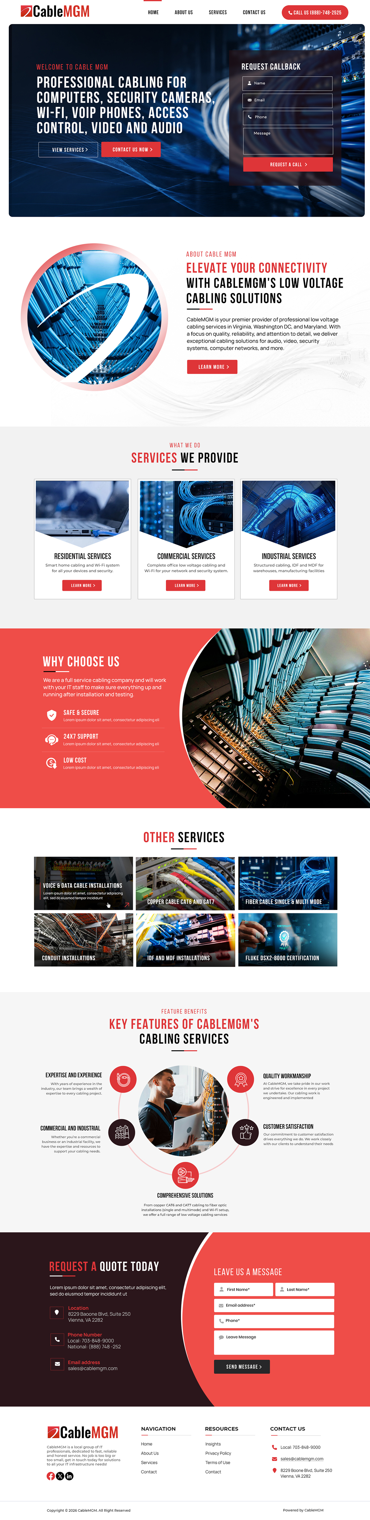 Web Design by Blue Sparrow for NetMGM | Design #37320820