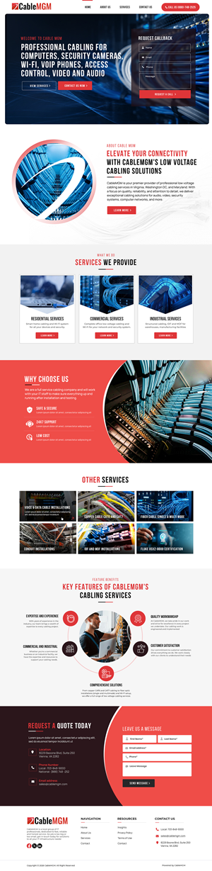 Web Design by Blue Sparrow for NetMGM | Design: #37320820
