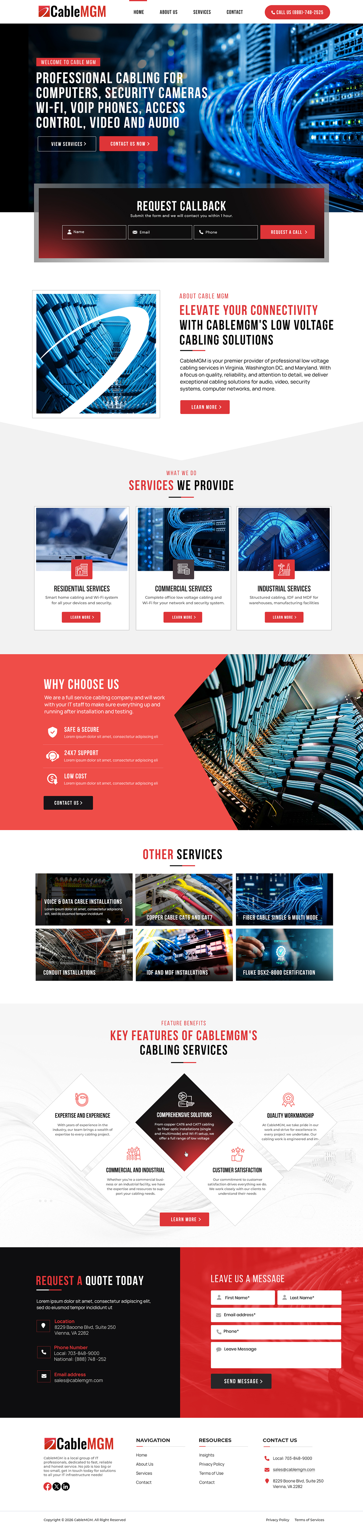 Web Design by Blue Sparrow for NetMGM | Design #37320822