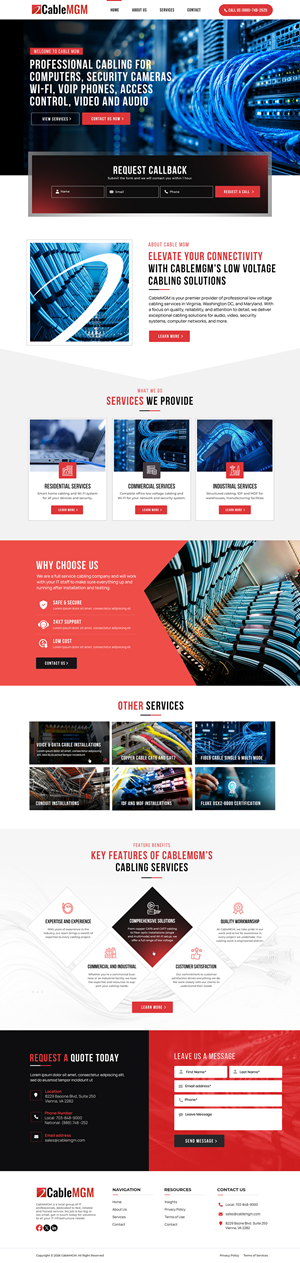 Web Design by Blue Sparrow for NetMGM | Design: #37320822