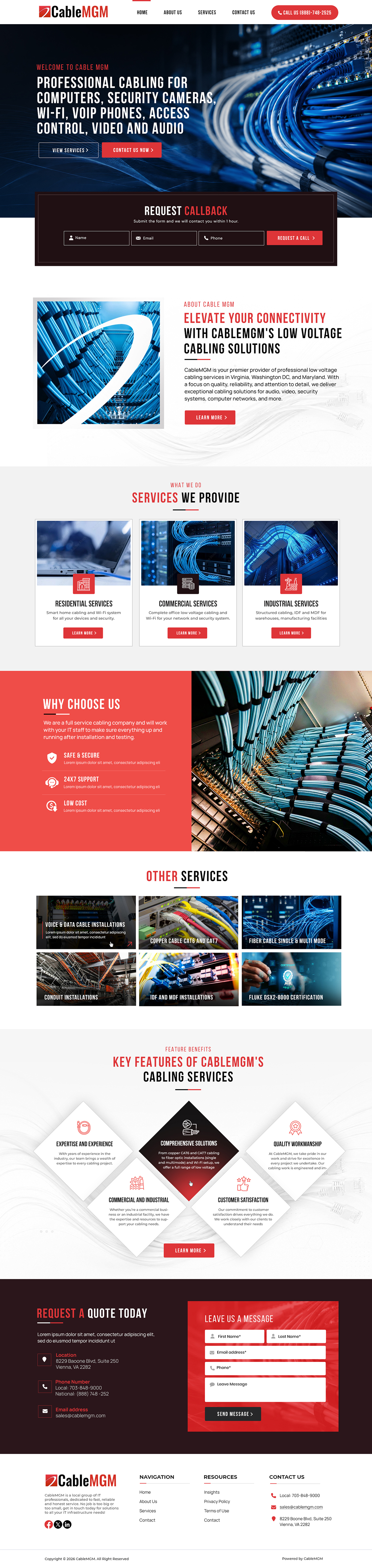 Web Design by Blue Sparrow for NetMGM | Design #37320823