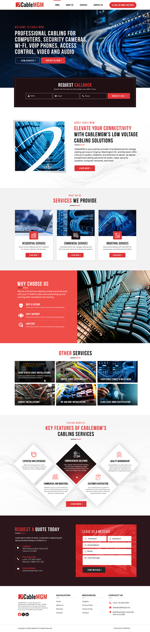 Web Design by Blue Sparrow for NetMGM | Design: #37320823