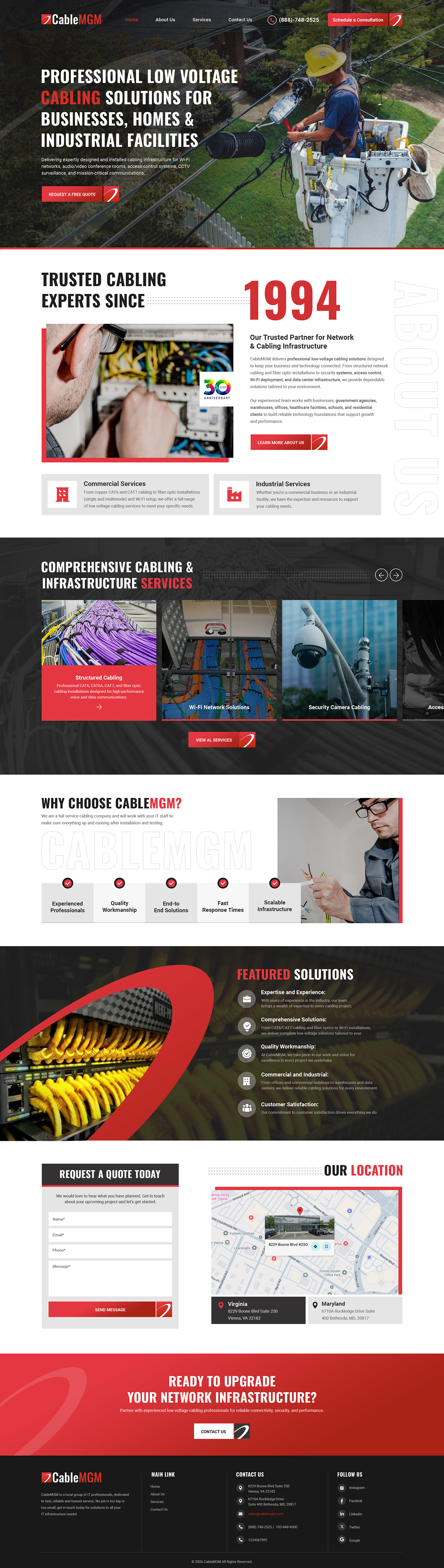 Web Design by IDesign1606 for NetMGM | Design #37322614