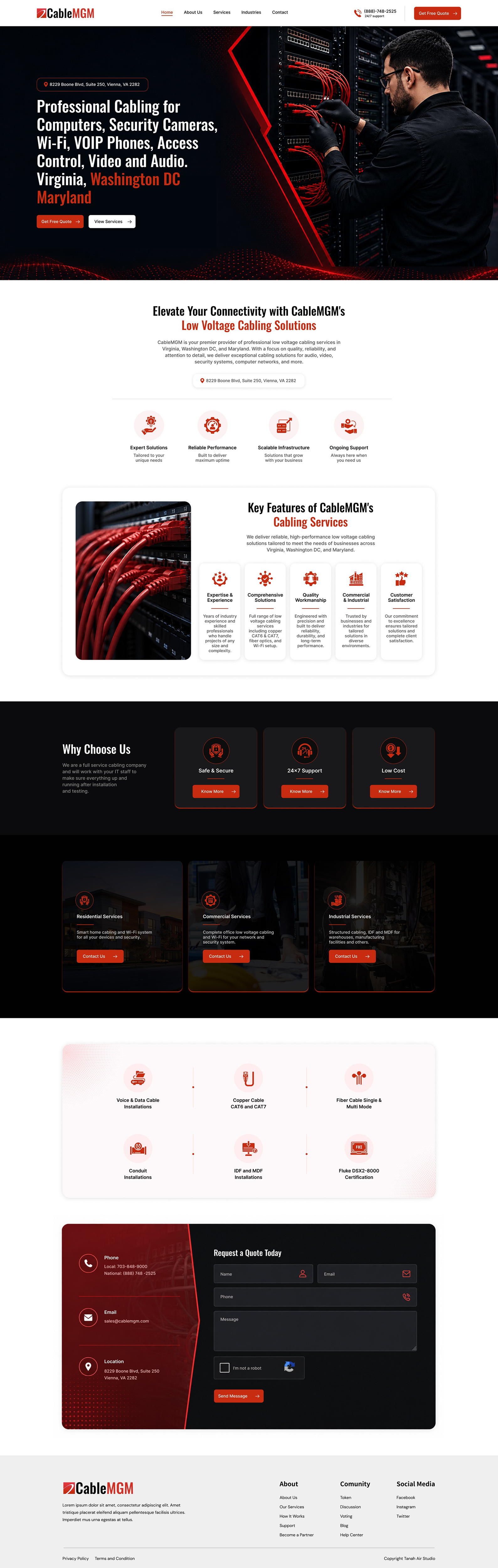 Web Design by arijit chowdhury for NetMGM | Design #37318321