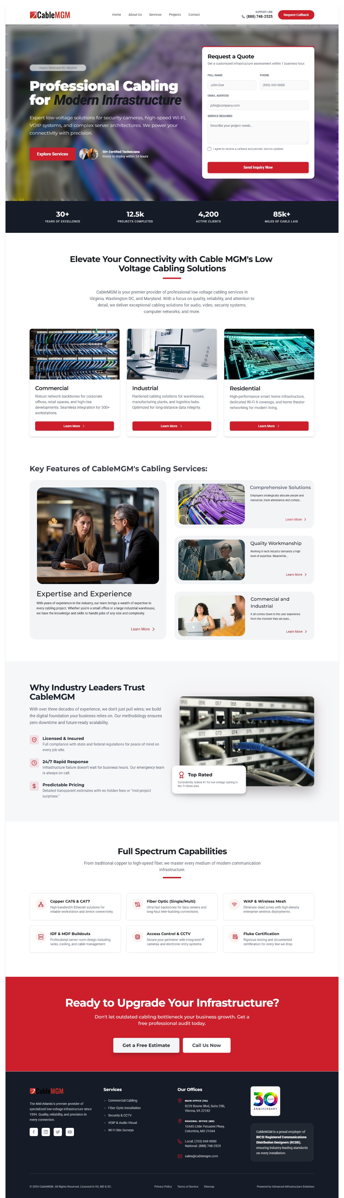 Web Design by CreativeDK for NetMGM | Design #37340614