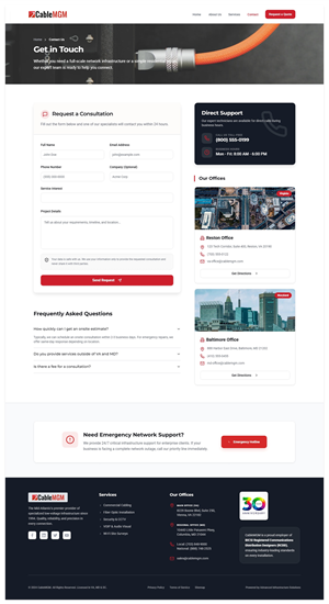 Web Design by CreativeDK for NetMGM | Design: #37343185