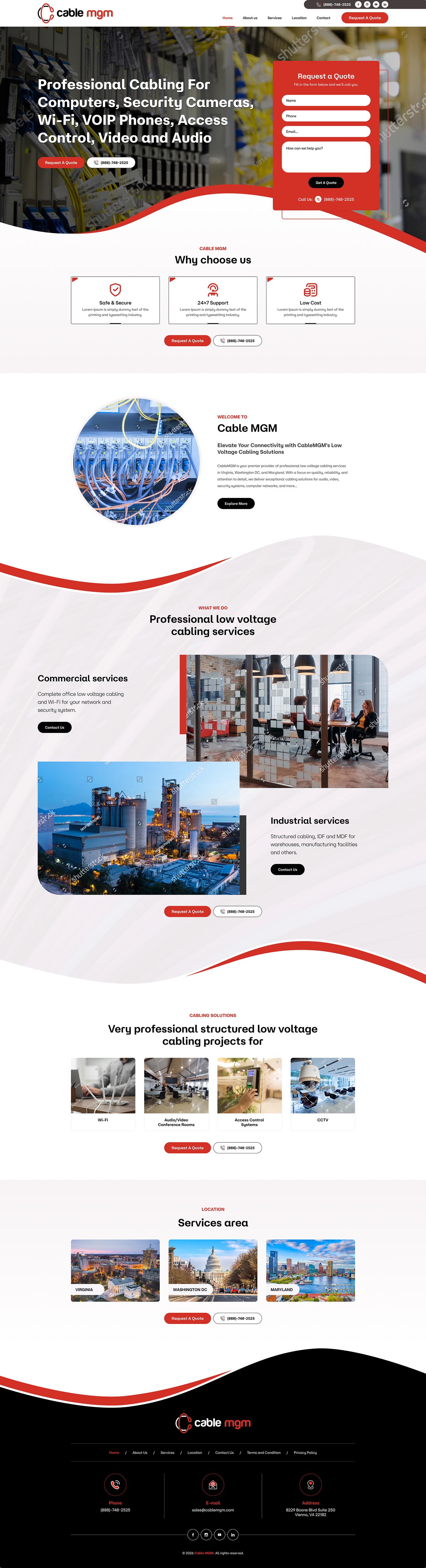 Web Design by Ved Web Services for NetMGM | Design #37318443