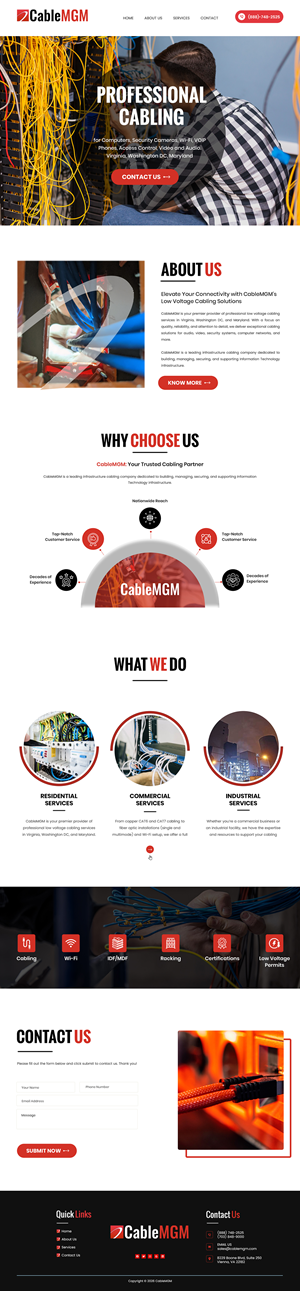 Web Design by Creations Box 2015 for NetMGM | Design #37323323