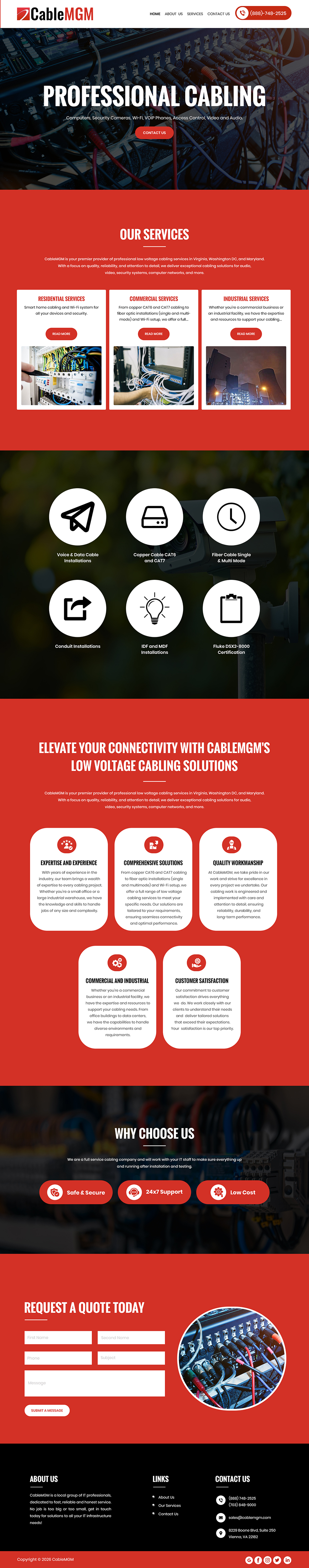 Web Design by Creations Box 2015 for NetMGM | Design #37351355