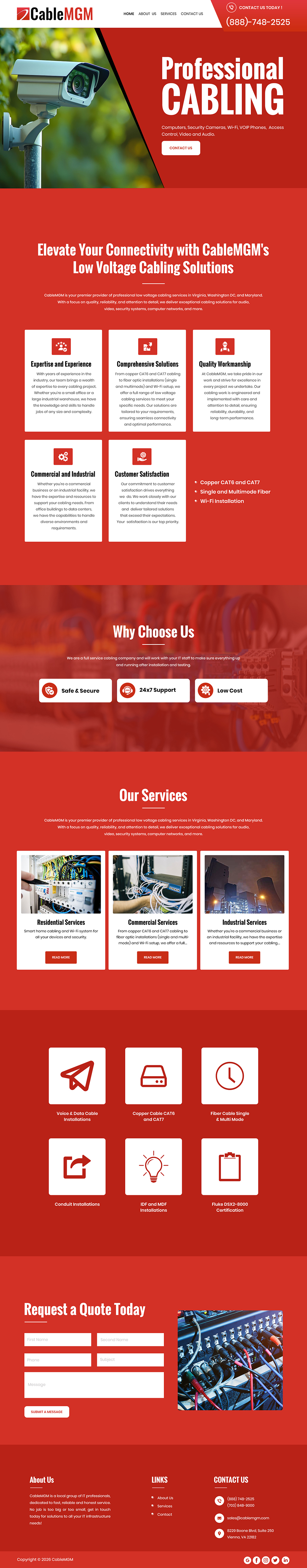 Web Design by Creations Box 2015 for NetMGM | Design #37351356