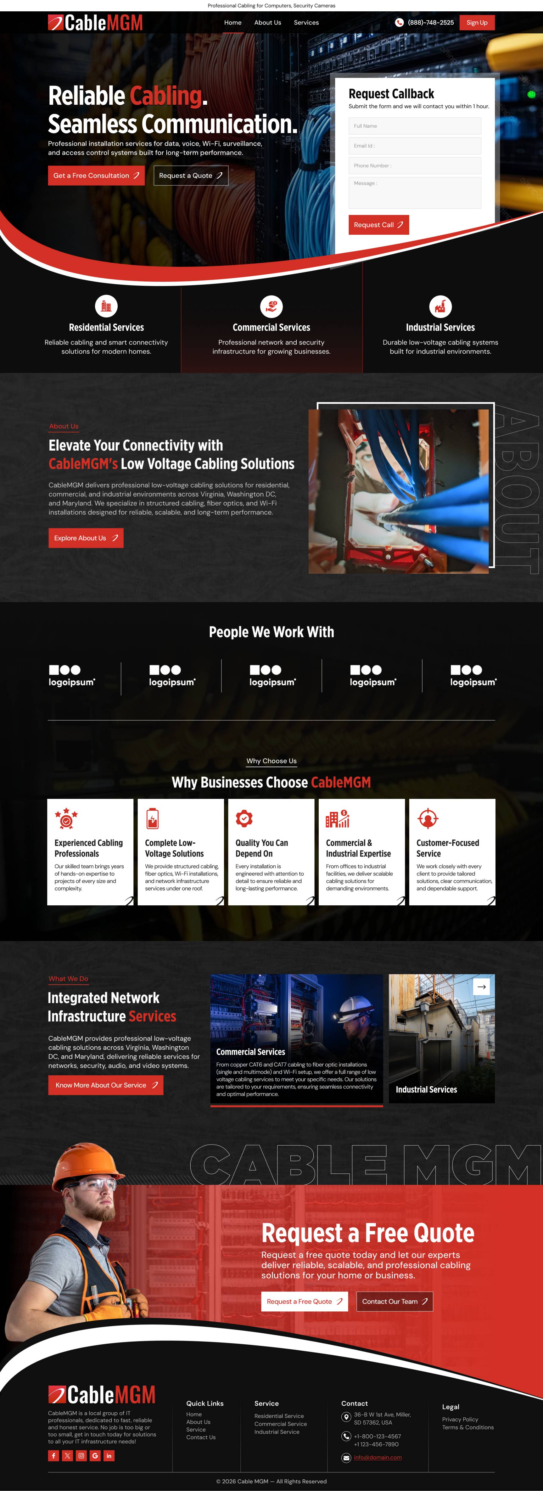 Web Design by creative.bugs for NetMGM | Design #37320463