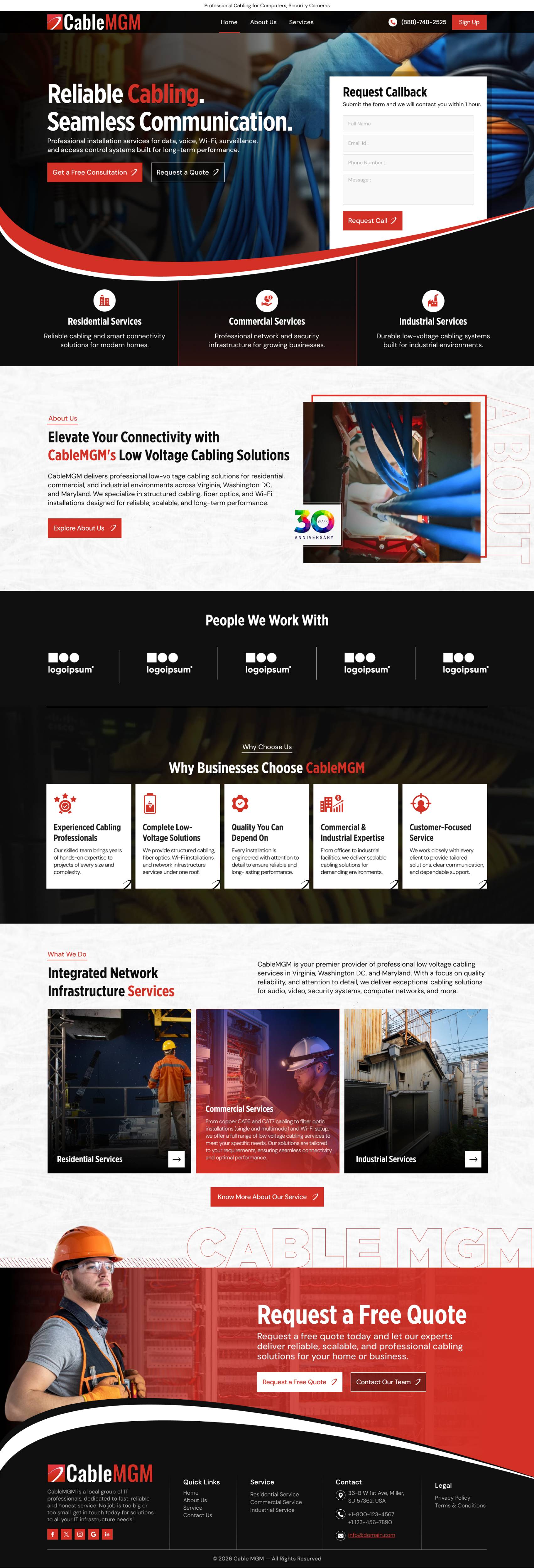 Web Design by creative.bugs for NetMGM | Design #37320464