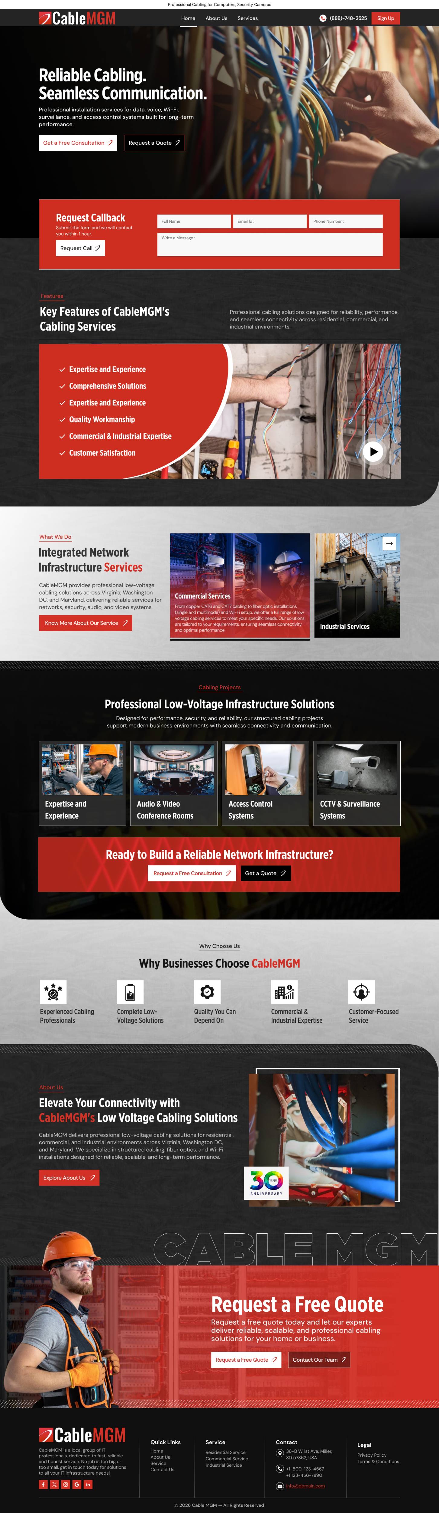 Web Design by creative.bugs for NetMGM | Design #37320465
