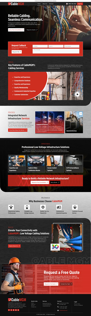 Web Design by creative.bugs for NetMGM | Design: #37320465