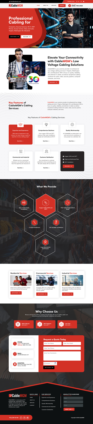 Web Design by sai.designer87 for NetMGM | Design: #37324393