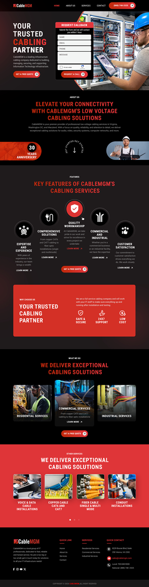 Web Design by sai.designer87 for NetMGM | Design #37334478