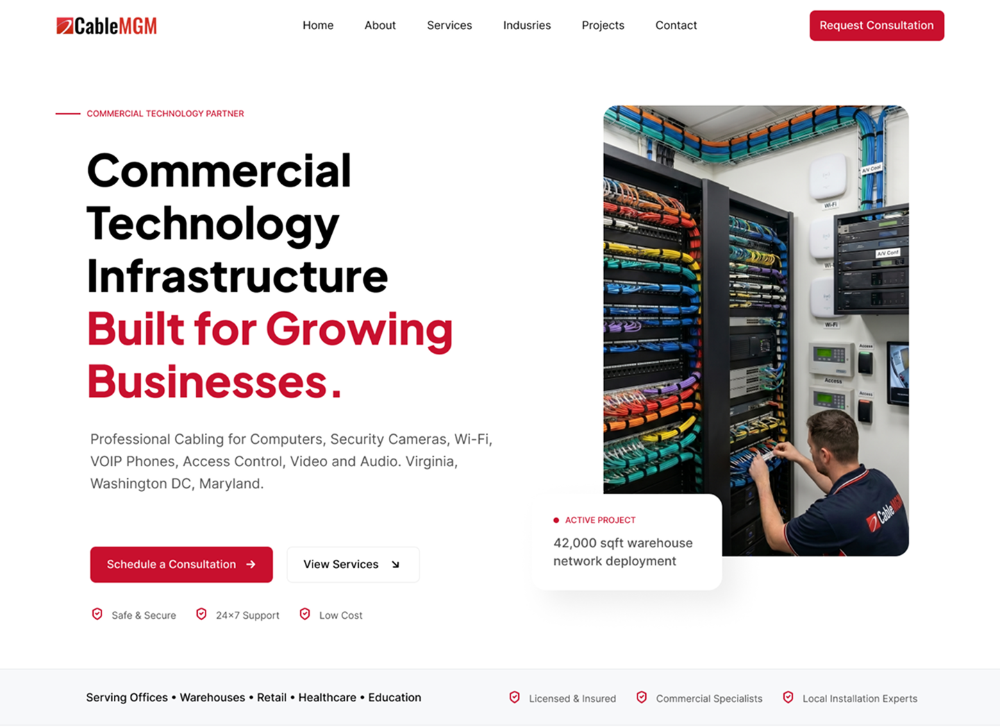 Web Design by stn50431 for NetMGM | Design #37339583