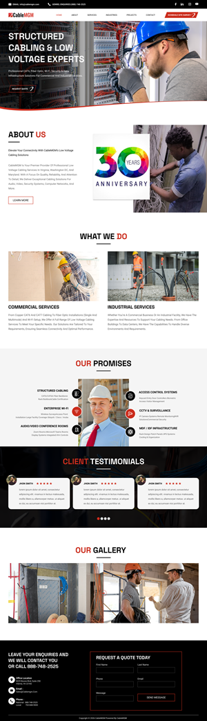 Web Design by Hukam Solanki for NetMGM | Design: #37324433