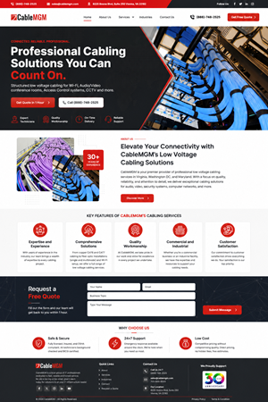 Web Design by James for NetMGM | Design: #37330254
